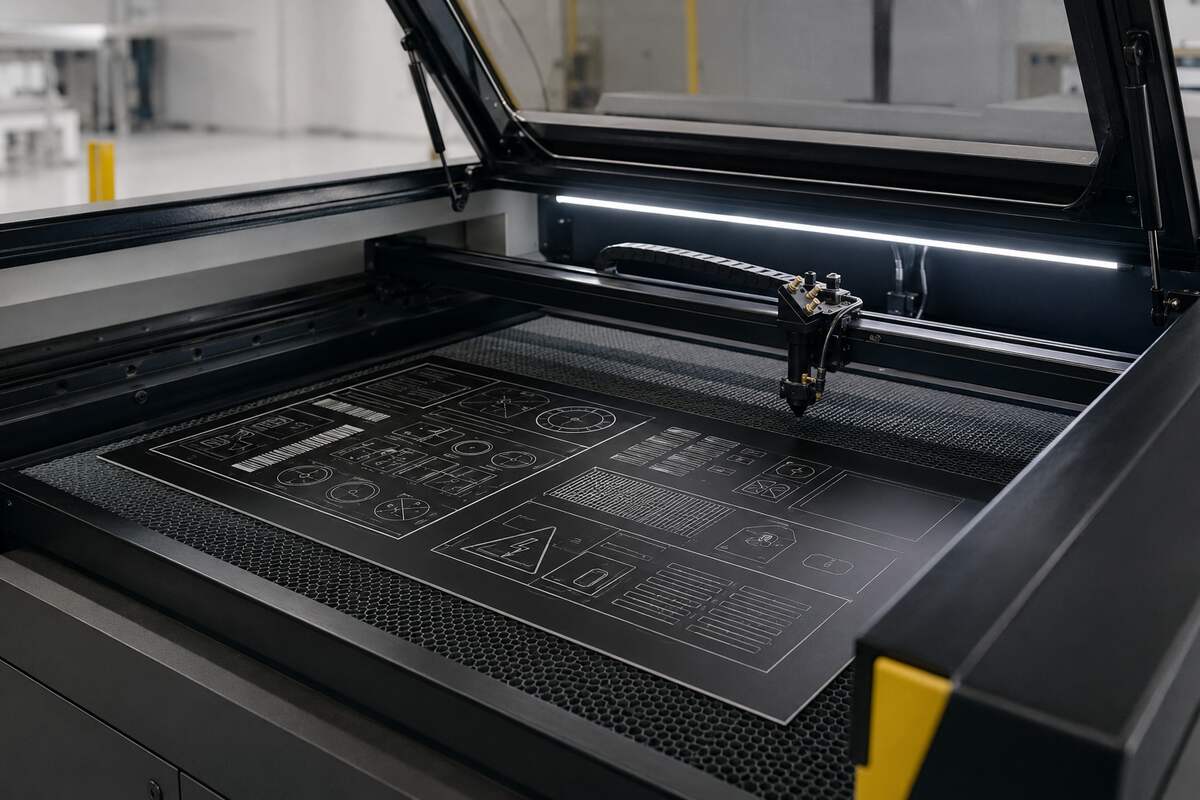 Welche Kunststoffplatten eignen sich für die CO2-Lasergravur?