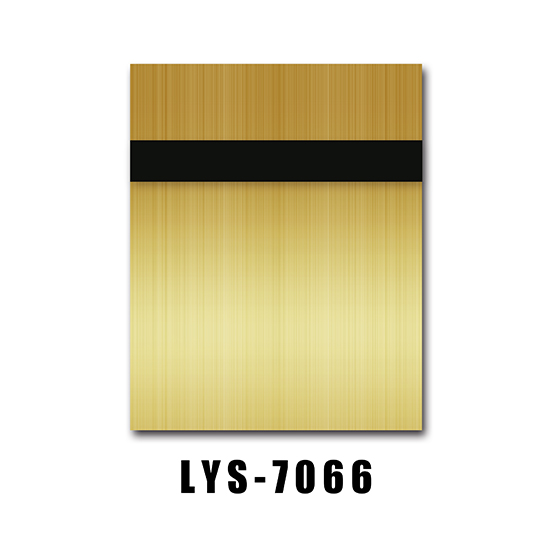 Gebürstetes goldschwarzes Gravurblatt