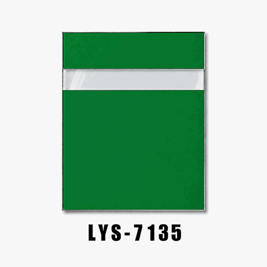Acryl mit grüner Rückseite zum Gravieren von Anlagenplänen