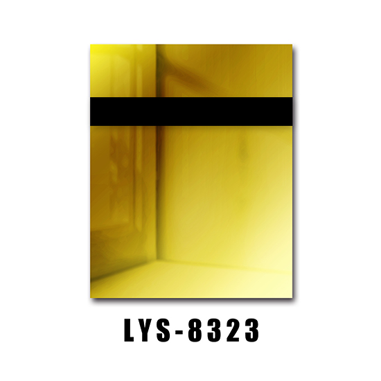 Zweifarbige Kunststoffplatte mit Rotationsgravur