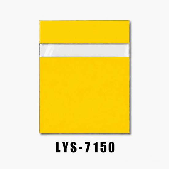Gelbes Acryl mit zweiter Oberfläche für Menüdisplays
